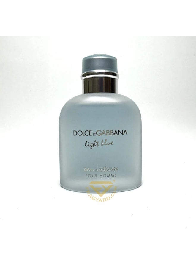 D&G Light Blue Eau Intense Pour Homme By D&G Dolce Gabbana Edp  100Ml Spray Tester With Duty Free Quality - Image 2