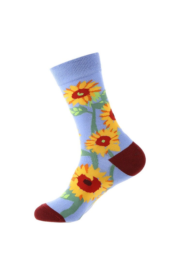 Generic - Unisex Absorb Sweat and Deodorize Socks 3 Pairs High Quality Socks One Size Fits All - Image 1
