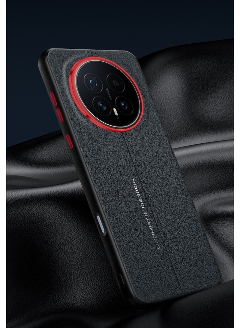 general Leather Case for Honor Magic 8 Pro, Premium Leather Slim Phone Case Scratch Resistant Protective Cover - Image 3