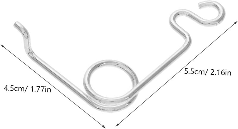 Door Spring Replacement Kit for Metal Gas Cover Spring Cap and Repair Kit Easy Installation Durable Construction for Fuel Door Hinge Repair - Image 2