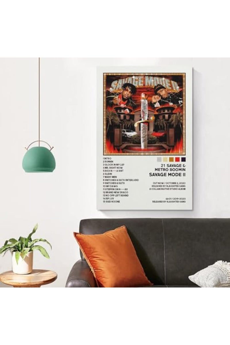 21 Savage Flashy Style C Poster - Image 2