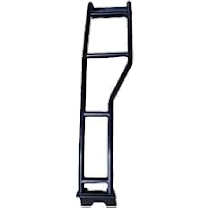 rayihni 4x4 Rear Ladder for Toyota FJ Cruiser Roof rack ladder UltraBlack Premium Compatible for Fj Cruiser 2008 to 2022 - Image 1
