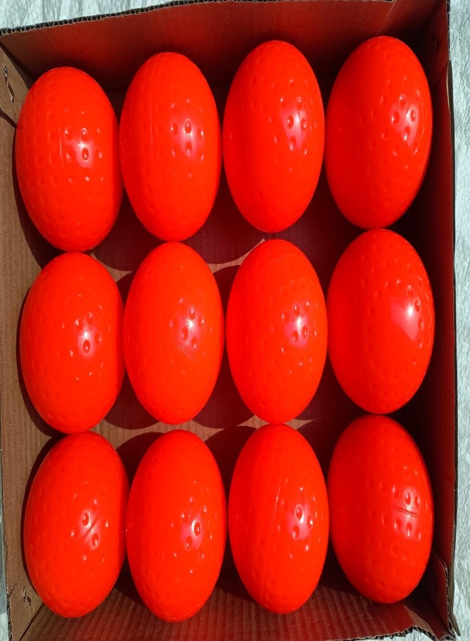 GDON Hockey Hollow Truf Match Practice Balls (Color Orange Set of 12) - Image 4