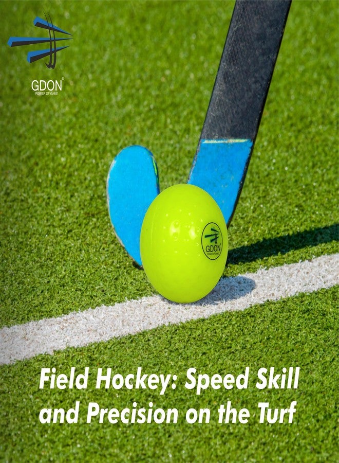 GDON Hockey Hollow Truf Match Practice Balls (Color Orange Set of 12) - Image 3