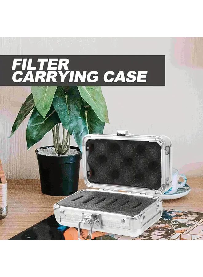 Silvery Aluminum Alloy Storage Container For Telescope Filters And Eyepieces - Image 2