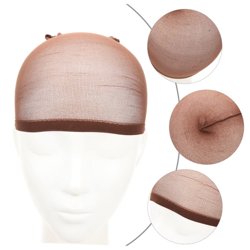 6Pcs Nylon Wig Caps For Women Breathable Mesh Hair Net In Multi Colors - Image 5