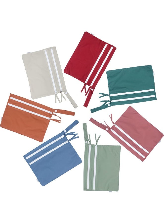 BapronBaby Minimalist Dusty Blue Wet Dry Bag - Image 3