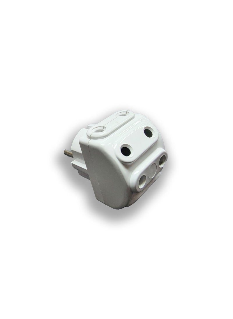Generic ALPHA NOUR AC Power Plug Five Compartments -  Safety Load - Ultra High Material for All Electrical and Home Appliances 10A 250V Made in Turkey  - Image 1