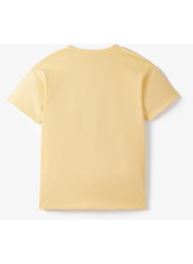 جون June Boy Tshirt Yellow - Red