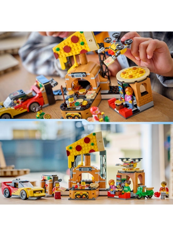 LEGO Pizza Delivery Experience with Vehicles Building Set - Image 5