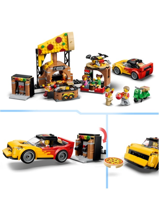 LEGO Pizza Delivery Experience with Vehicles Building Set - Image 3