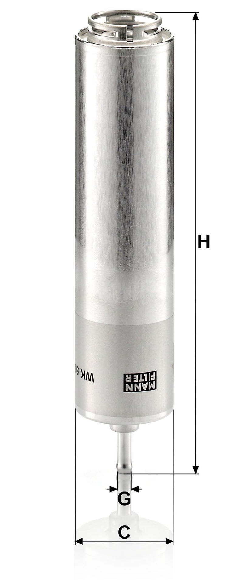 Mann Filter WK 5001 Fuel Filter - Image 3