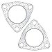 YGQ 25 Inch Exhaust Gasket 3Bolt 632mm Muffler Flange Header High Temperature wFire Ring Replacement 2 Pcs - Image 2