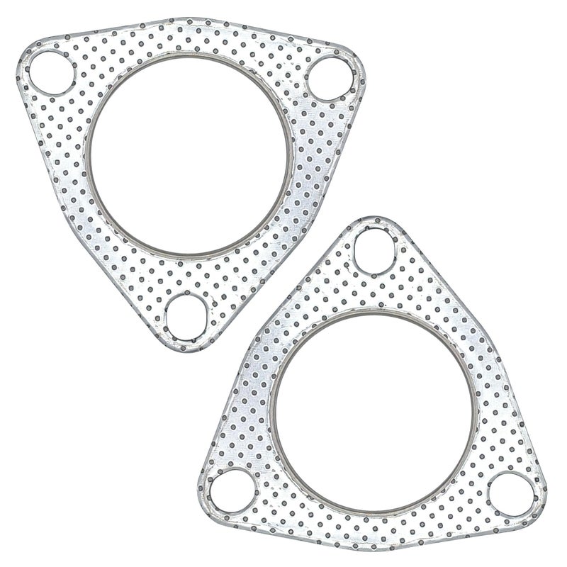 YGQ 25 Inch Exhaust Gasket 3Bolt 632mm Muffler Flange Header High Temperature wFire Ring Replacement 2 Pcs - Image 3