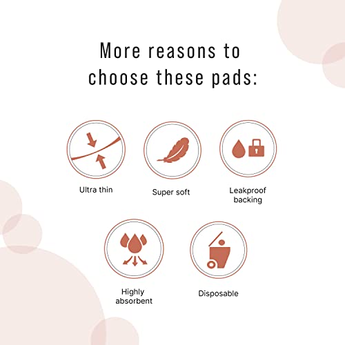 Sirona Disposable Maternity and Nursing Breast Pads - 12 Units (White) - Image 5