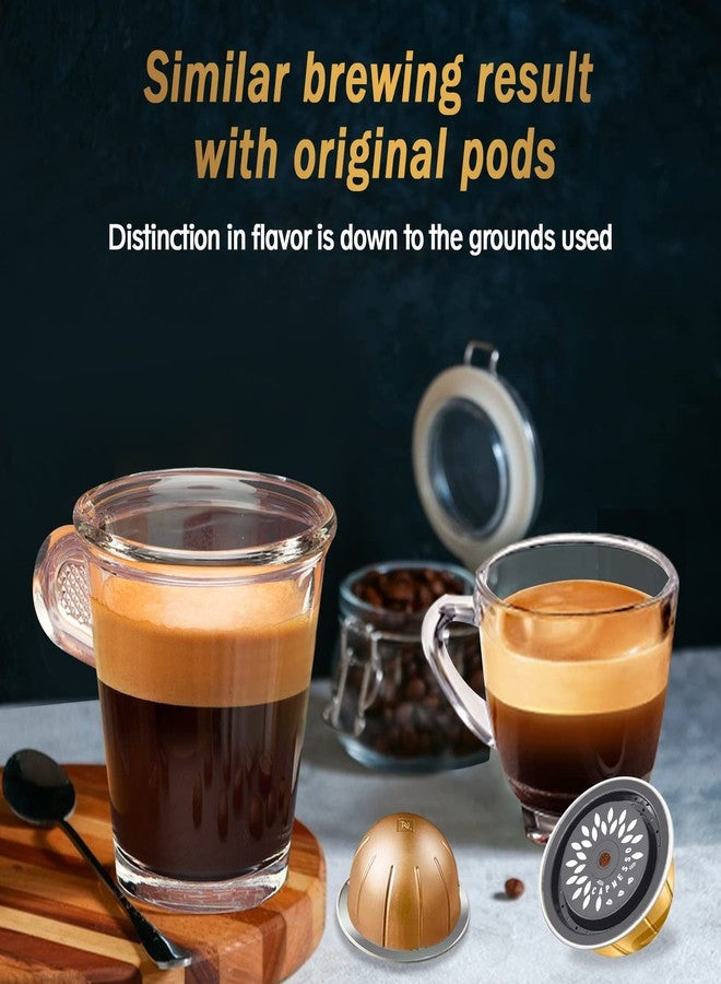 CAPMESSO Reusable Coffee Capsule Lids for Reusable Nespresso Pods Vertuo, Food Grade Silicone Caps for Any Sizes of Refillable Vertuo Pods with Scoop and Brush(3PCS Silicone Caps) - Image 2