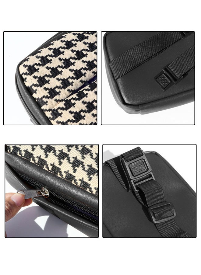 SUCITY Car Sun Visor Tissue Holder Paper Towel Bag Cover, Back Seat Headrest Hanging Napkin Clip, Multi-Use Car Tissue Paper Case for Car/Truck/Home/Office/Restaurant (BLACK)  - Image 5
