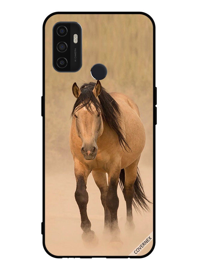 Covernex Protective Case Cover For Oppo A11s Brown Horse Race  - Image 1