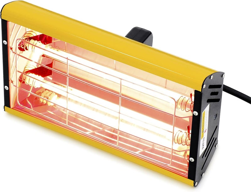 DATOUBOSS Portable Infrared Paint Curing Lamp 2000w Handheld Infrared Paint Baking Lamp Shortwave Infrared Heating Light Car Body Repair Tool - Image 1