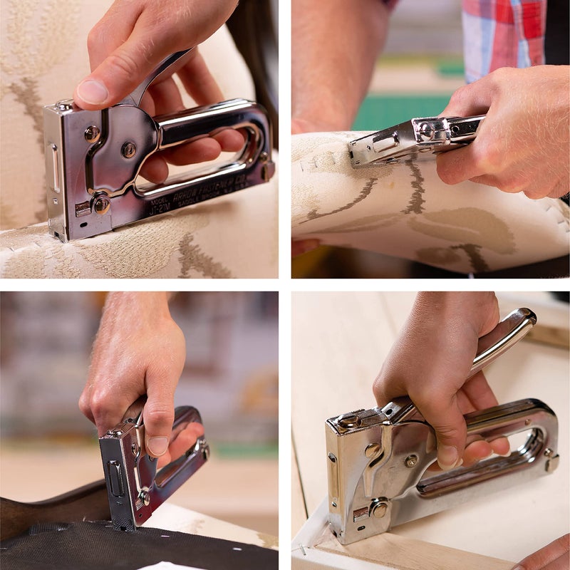 Arrow Fastener دباسة Arrow JT21CM للاستخدام الخفيف للمفروشات، الحرف، المكتب، تناسب دبابيس 1/4"، 5/16"، أو 3/8" - Image 5