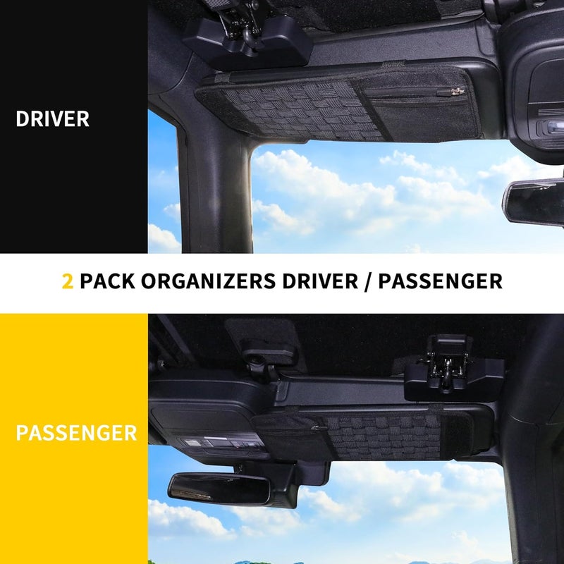 RERPRO Tactical Sun Visor Organizer for Ford Bronco - Image 5