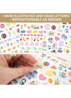 bloom daily planners Productivity Planner Stickers - Variety Sticker Pack - Six Sticker Sheets Per Pack  - Image 5