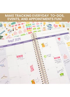 bloom daily planners Productivity Planner Stickers - Variety Sticker Pack - Six Sticker Sheets Per Pack  - Image 3