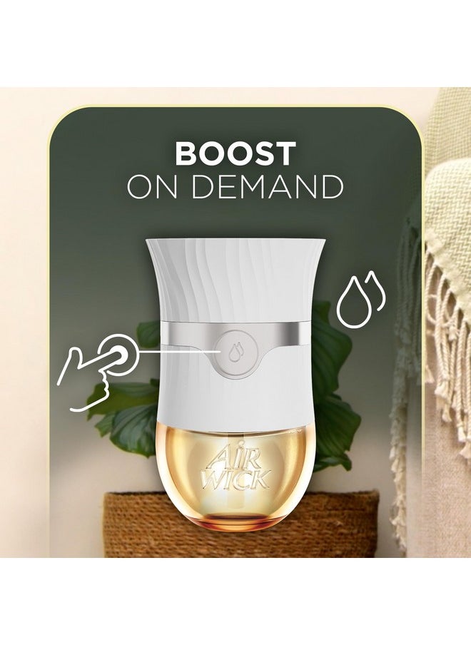 Air Wick Air Wick Advanced Plug In Scented Oil Warmer, Advanced Gadget, Home Air Freshener, White (Pack of 4, Gadget Only, Refills Sold Separately)  - Image 3