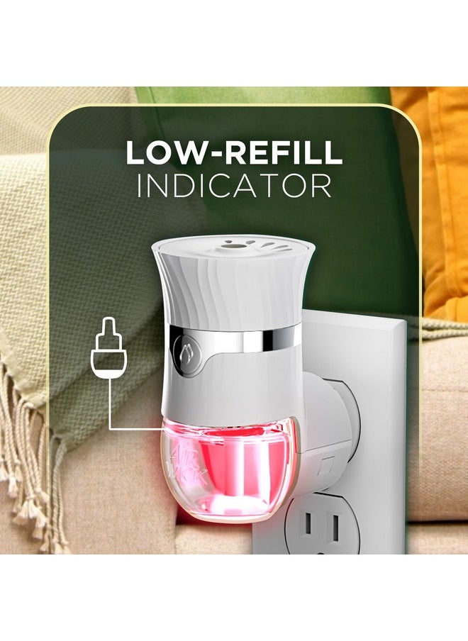 Air Wick Air Wick Advanced Plug In Scented Oil Warmer, Advanced Gadget, Home Air Freshener, White (Pack of 4, Gadget Only, Refills Sold Separately)  - Image 4