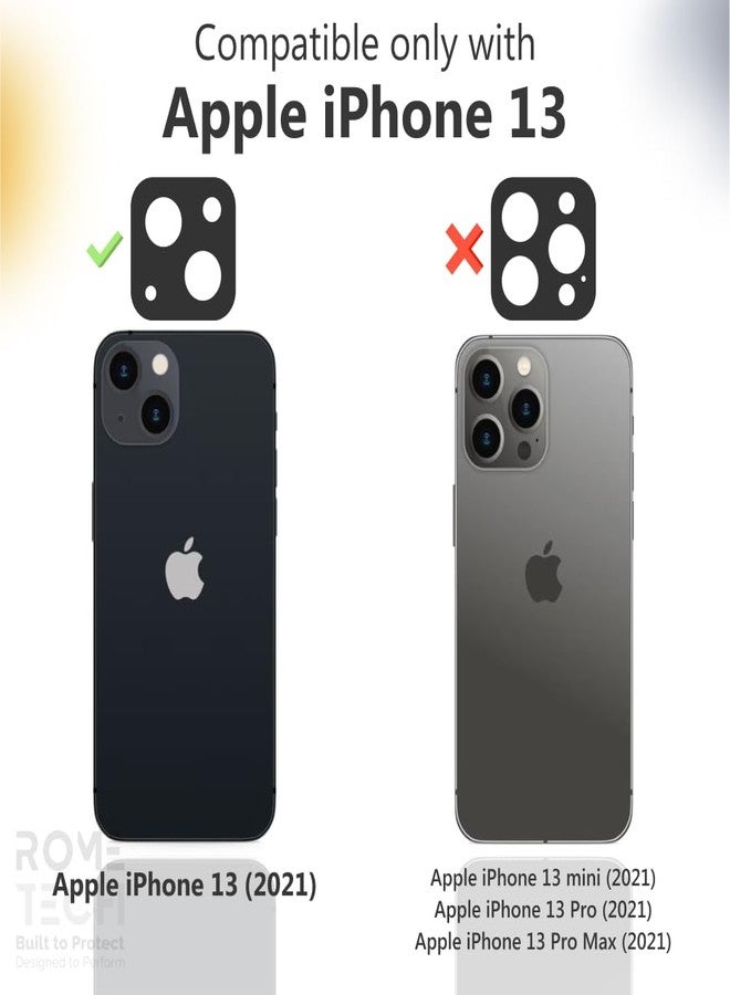 ROME TECH Designed for iPhone 13 Case with Belt Clip Holster - Kickstand Cover Phone Case - Black - Image 2