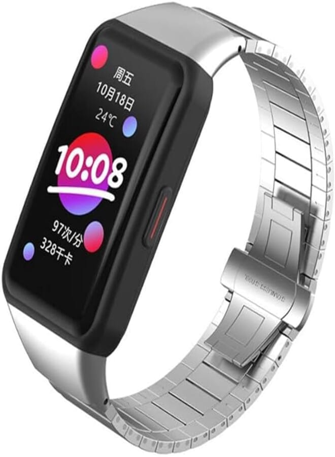 Next Next store Stainless Steel Metal Band for Huawei Watch 6/Honor Watch Bands Replacement Wristbands