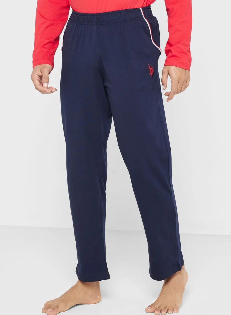 U.S. Polo Assn. Crew Neck T-Shirt Pyjama Set