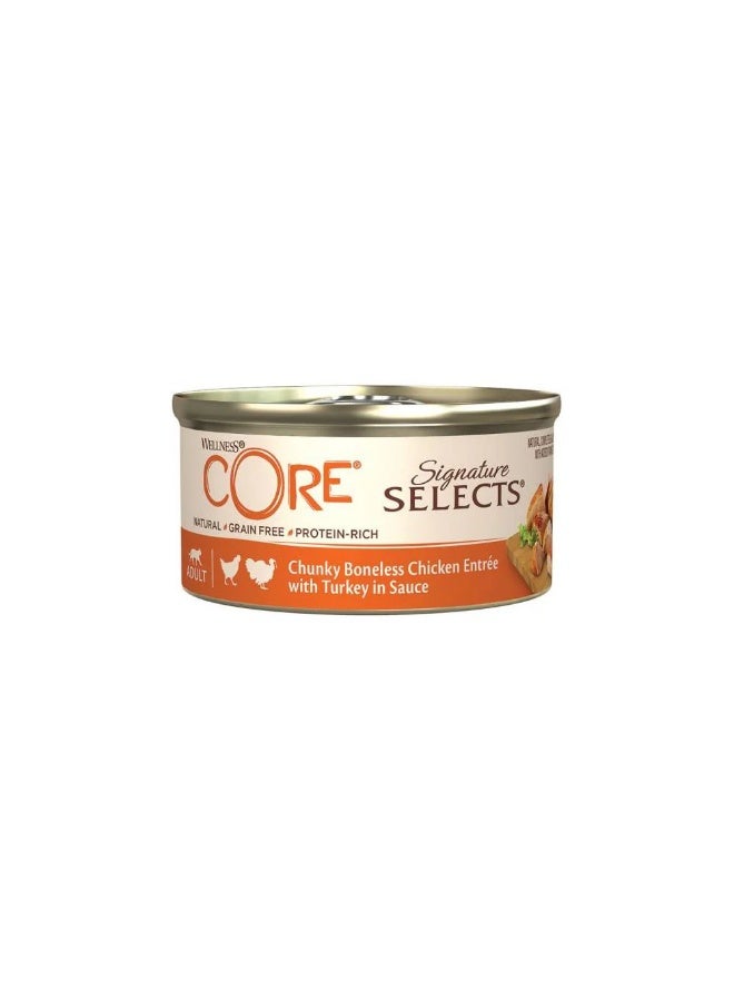 Wellness - CORE Signature Selects Chunky Chicken & Turkey - 79g