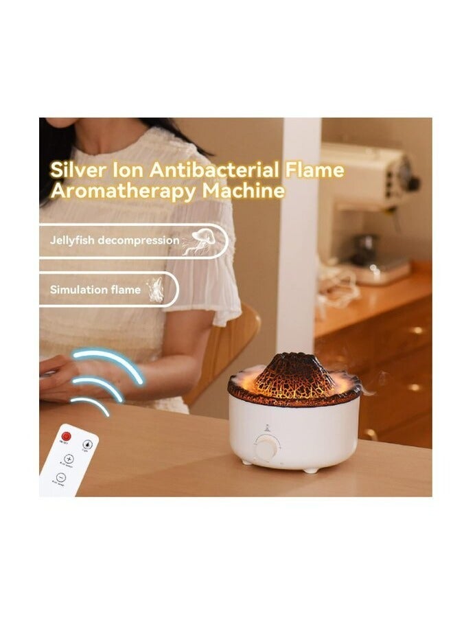 Denx Humidifier Essential Oil Diffuser 560ml, Ultrasonic Aroma Diffuser 2 Colors & 2 Modes with Remote Control & Timer for Bedroom, Living Room, Office, Spa and Yoga Room - Image 1