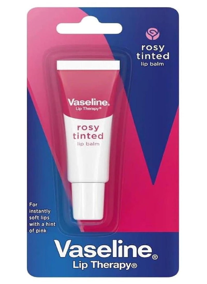 VASELINE LIP BALM ROSY TINTED 10G(TUBE)