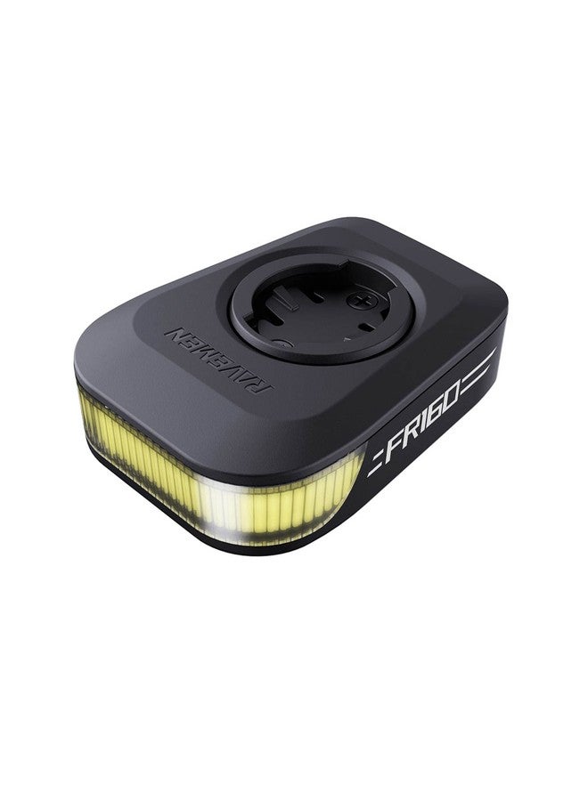 RAVEMEN FR160 Compatible with Garmin Bike Computer, Bike Light for Being Seen, Compact Flashing Light for Bike Safety with 6 Modes, Side Visibility (Patent Protected) - Image 1