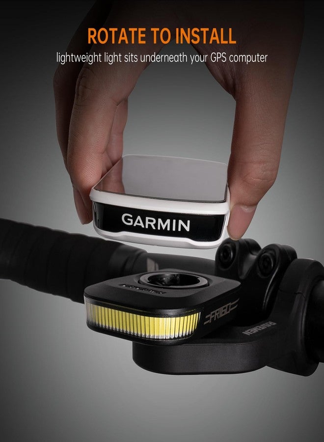 RAVEMEN FR160 Compatible with Garmin Bike Computer, Bike Light for Being Seen, Compact Flashing Light for Bike Safety with 6 Modes, Side Visibility (Patent Protected) - Image 2