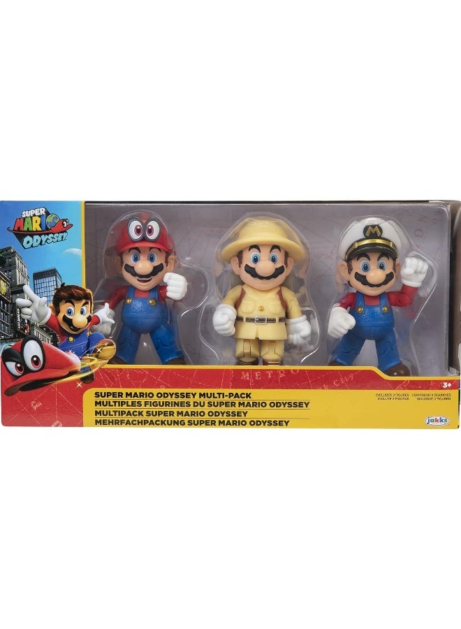 Nintendo Super Mario Odyssey Figures Set (10 cm, Pack of 3) - Image 3