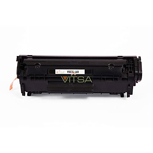 VITSA 303/703 / 103 CRG 303 Compatible Toner Cartridge for Canon LBP 2900, LBP 2900B,LBP 3000 (Pack of 1) - Image 2
