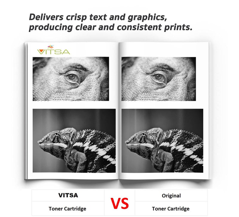 VITSA 303/703 / 103 CRG 303 Compatible Toner Cartridge for Canon LBP 2900, LBP 2900B,LBP 3000 (Pack of 1) - Image 5