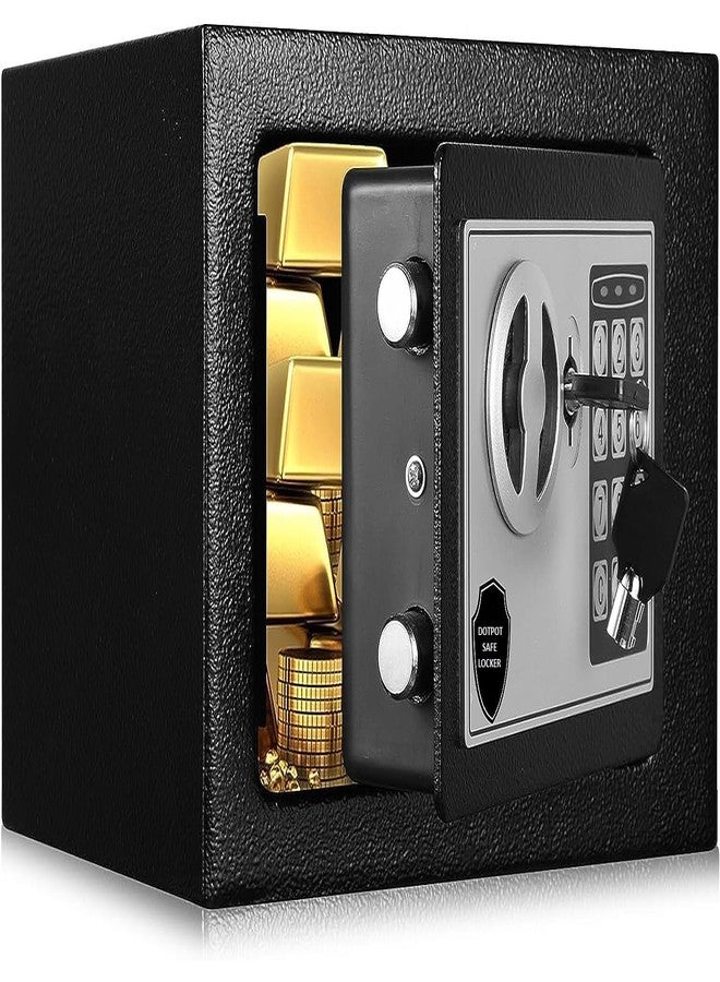 Dotpot Small Electronic Locker/Safe Box/Electronic Safe Lockers for Home and Office Size- (23X17X17) cm| Multicolor| - Image 1