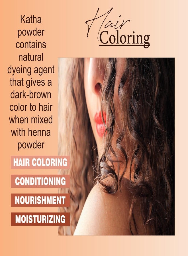 IYUSH Herbal Ayurveda Organic Katha Powder for Hair Colour | Katha Powder for Hair Brown | Katha Powder for Hair Growth | Katha for Pan | Acacia Catechu Powder for Paan | 150gm - Image 3