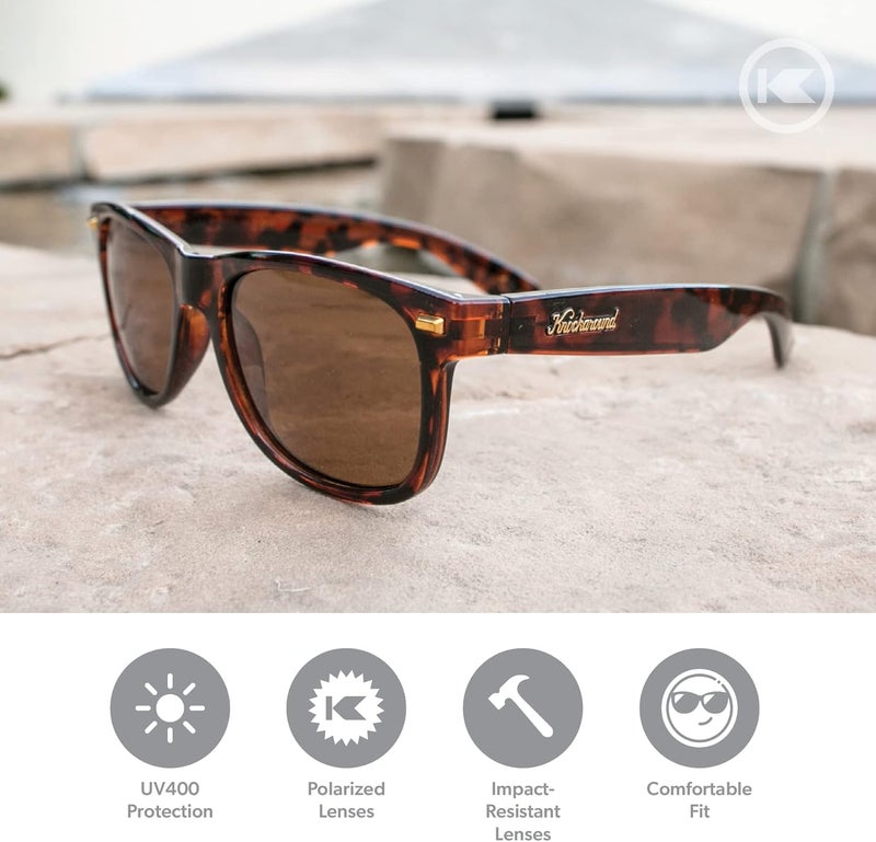 Knockaround Fort Knocks Polarized Sunglasses for Men & Women - UV400 Protection - Image 2