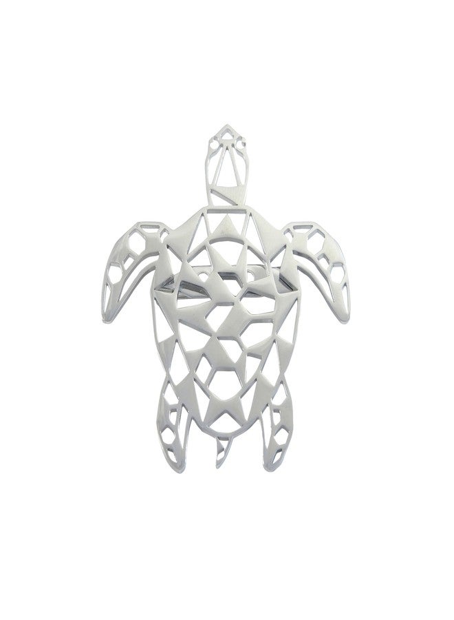 Adorn Stainless Steel Premium Designer Tortoise Brooch For Men/Women (B2288) - Image 1