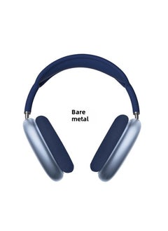 Huaqiang North MAX Headset Wireless Bluetooth Headset Suitable for Apple Android Noise Reduction Transparent Cross-border Explosions Blue without color box