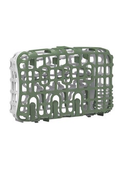 Dr. Brown's Dishwasher Basket for Small Baby Bottle Parts, Pacifiers, and Accessories, Clean, Store and Organize Newborn Essentials, BPA Free, Green