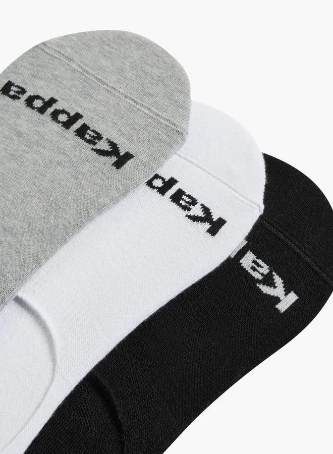 Kappa  Kappa Men Invisible Socks - Set of 3 for Men | Best Price UAE
