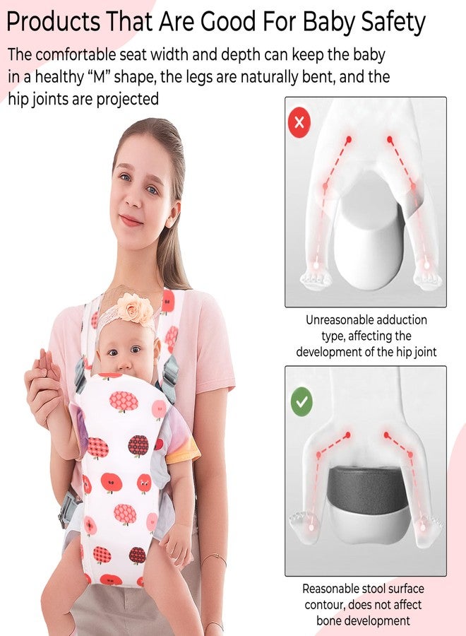 Bembika Baby Carrier Newborn to Toddler - Soft Infant Carrier with Multiple Positions, Kangaroo Bag Sling Carrier, Adjustable Baby Holder with Detachable Design for All Seasons (Apple) - Image 5