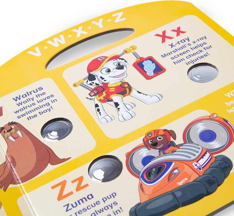 Melissa & Doug PAW Patrol Children's Book - Poke-A-Dot: Alphabet Adventure, One Size - Image 3