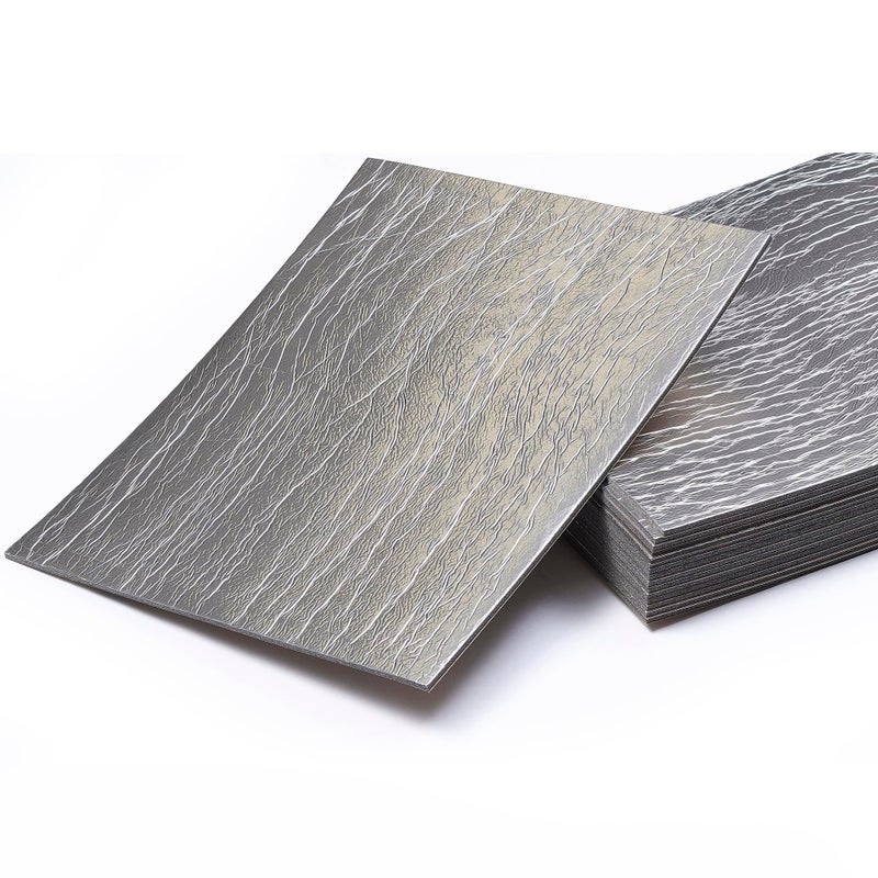 Siless Liner 157 mil 4 mm 51 sqft Aluminum Foil Finish Car Sound Deadening Heat Insulation Closed Cell Foam PE Foam Sound Deadener